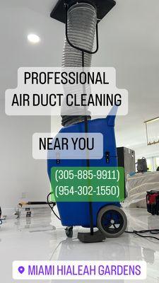 Professional Air Duct Cleaning
(954-302-1550)