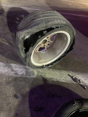 Wholesale Tires Pioneer Dr. in Irving needs to be shut down.  Less than 24 hours after purchase