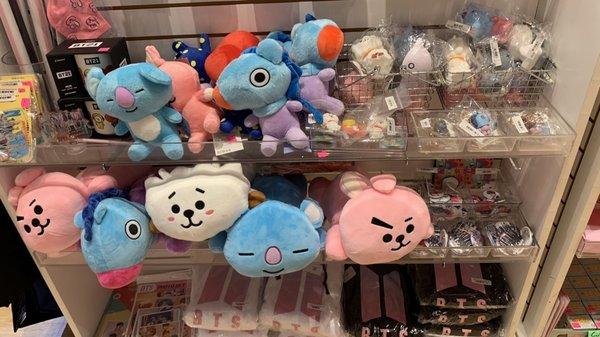 More BTS and BT21 merchandise Taken February 11, 2021