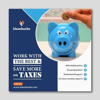 Save more on taxes by filing with a tax expert who can better guide you through taxes.