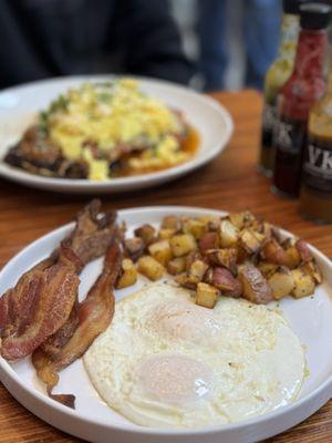 Valentina's Breakfast and Rancheros with Carnitas