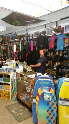 Ben from Surf Systems is one of the top register minds in La Jolla. Come get your ocean stuff today!