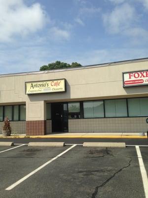 Antonia's Cafe Of Foxborough -- Foxfield Plaza : 369 Central Street, Foxborough             Storefront