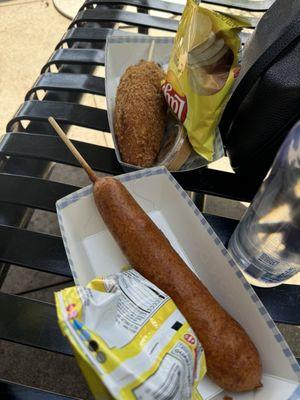 Beef corn dog