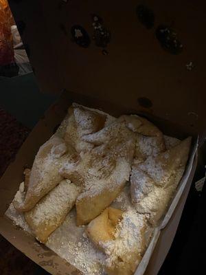 Tray of fried Dough