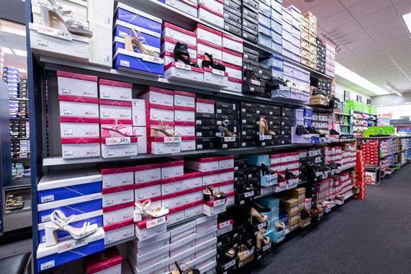 Dress Shoe Section of Store