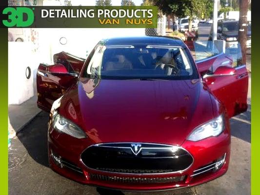 Tesla by 3D Products of Van Nuys - Car Detailing Products