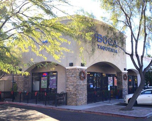 Restaurant Exterior and Patio