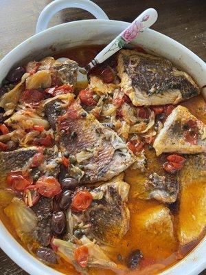 Mediterranean Red Snapper