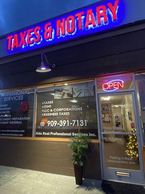 We are located at 561 W Holt Blvd for 20 years.  Clean, organized and beautiful place.