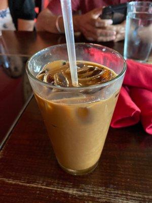 Thai iced coffee