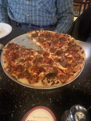 Meat Lover's Pizza - Very good!