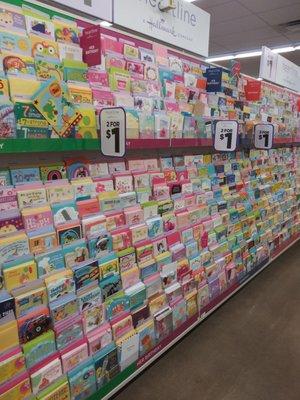 2 for $1 greeting cards