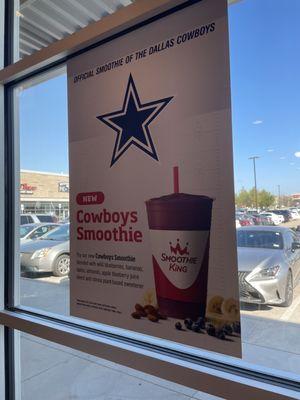 Cowboys smoothie