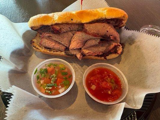 Tri-tip sandwich