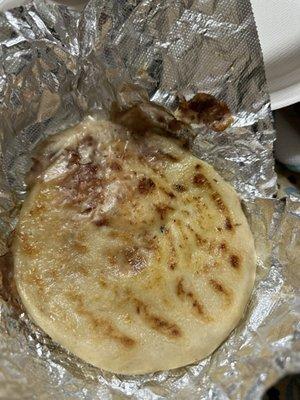 Very nice size for the pupusas served here!