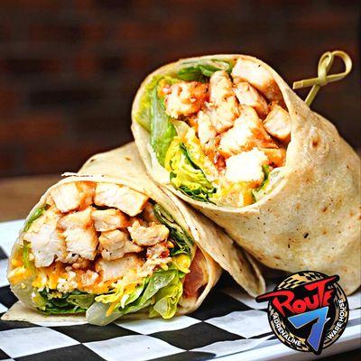 Our buffalo chicken wrap is a crowd favorite.