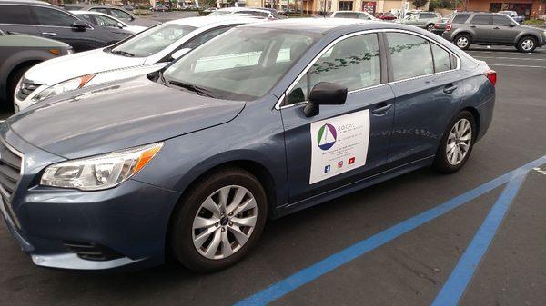 Keep your eyes open for "Old Blue" driving around town.