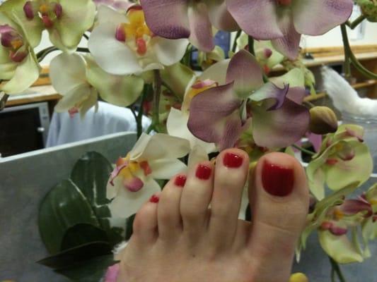 Wonderful pedicure!