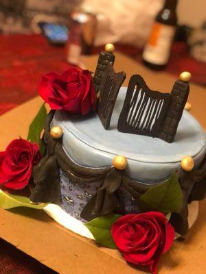 Haunted Mansion cake