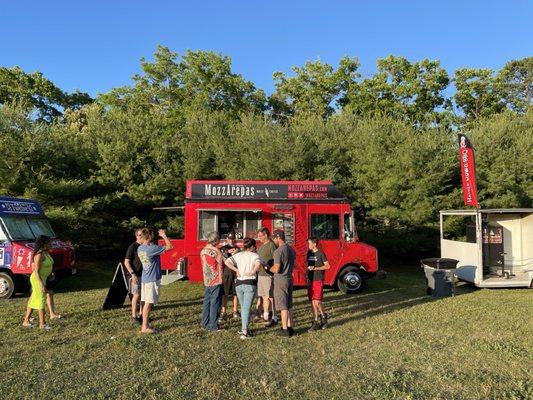 The food truck at the TD Bank Music & Food Truck Festival at the New Jersey Motorsports Park in Millville, NJ June 8 2024