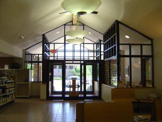 Atrium viewed from inside