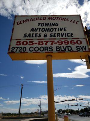 Bernalillo Motors & Towing