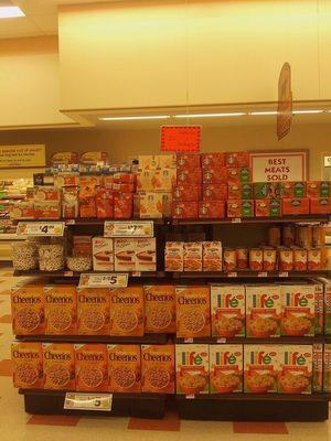 Market Basket corralled the "pumpkin spice" flavored products for your protection or convenience.