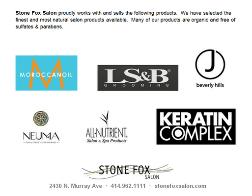 Brands Stone Fox Salon Carries