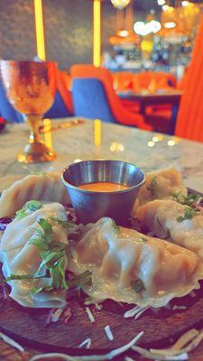 Chicken momos