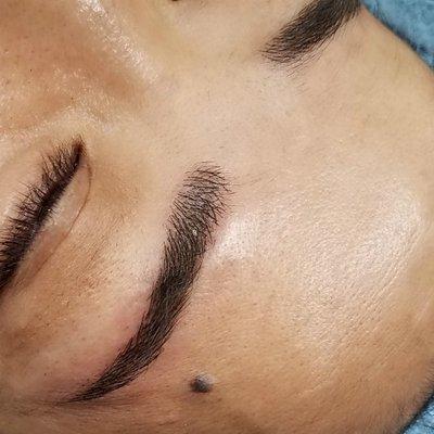 Microblading plus Ombre brow