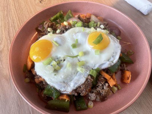 Sweet potato hash