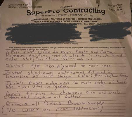 SuperPro Contracting inc.