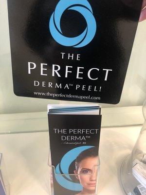 We offer the Perfect Derma Peel - GOOD BYE acne!