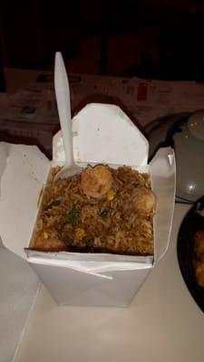 Shrimp fried rice