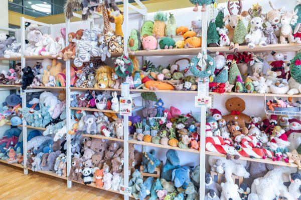 Over 400 styles of Jellycat!