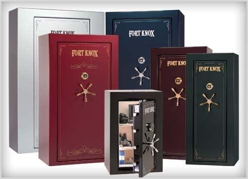 Your valuables are secure with Fort Knox safes.