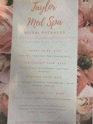 Bridal Packages