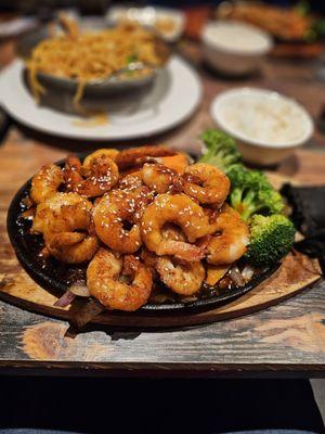 Shrimp teriyaki