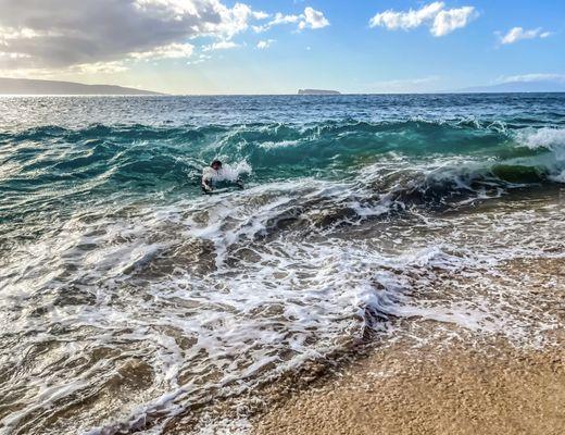 Body surfing