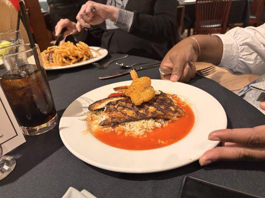 Fresh Blackened Redfish Fillet