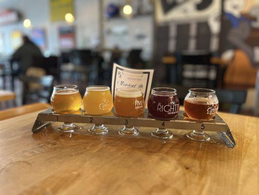 Beer flight