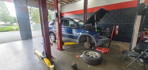 Services on Volvo XC90