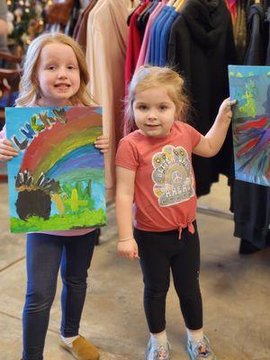 kids paint class