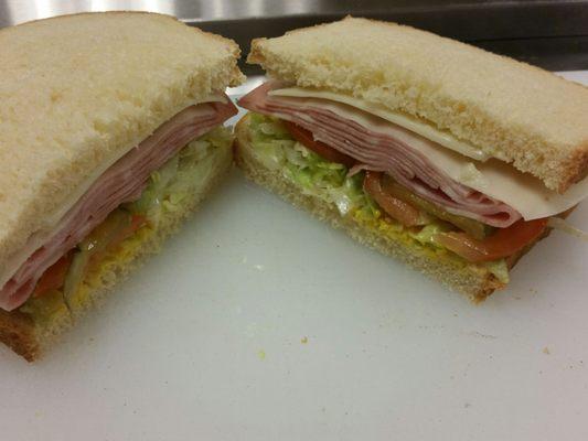 Italian ham sandwich