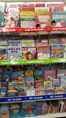 Puzzle books for adults and kids!