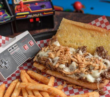 The "Optimus Prime" Steak Philly