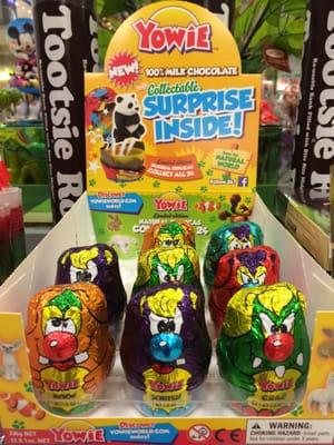 Yowie - Milk Chocolate with Collectable toy surprise inside is available at Sweet Factory North County.