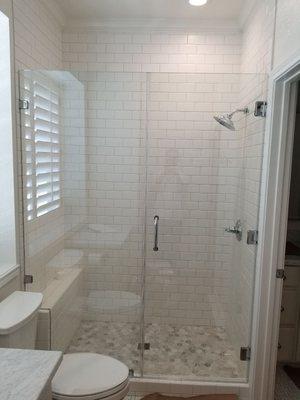 Custom Frameless Shower