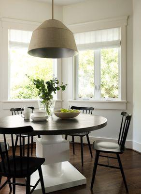 Breakfast nook design